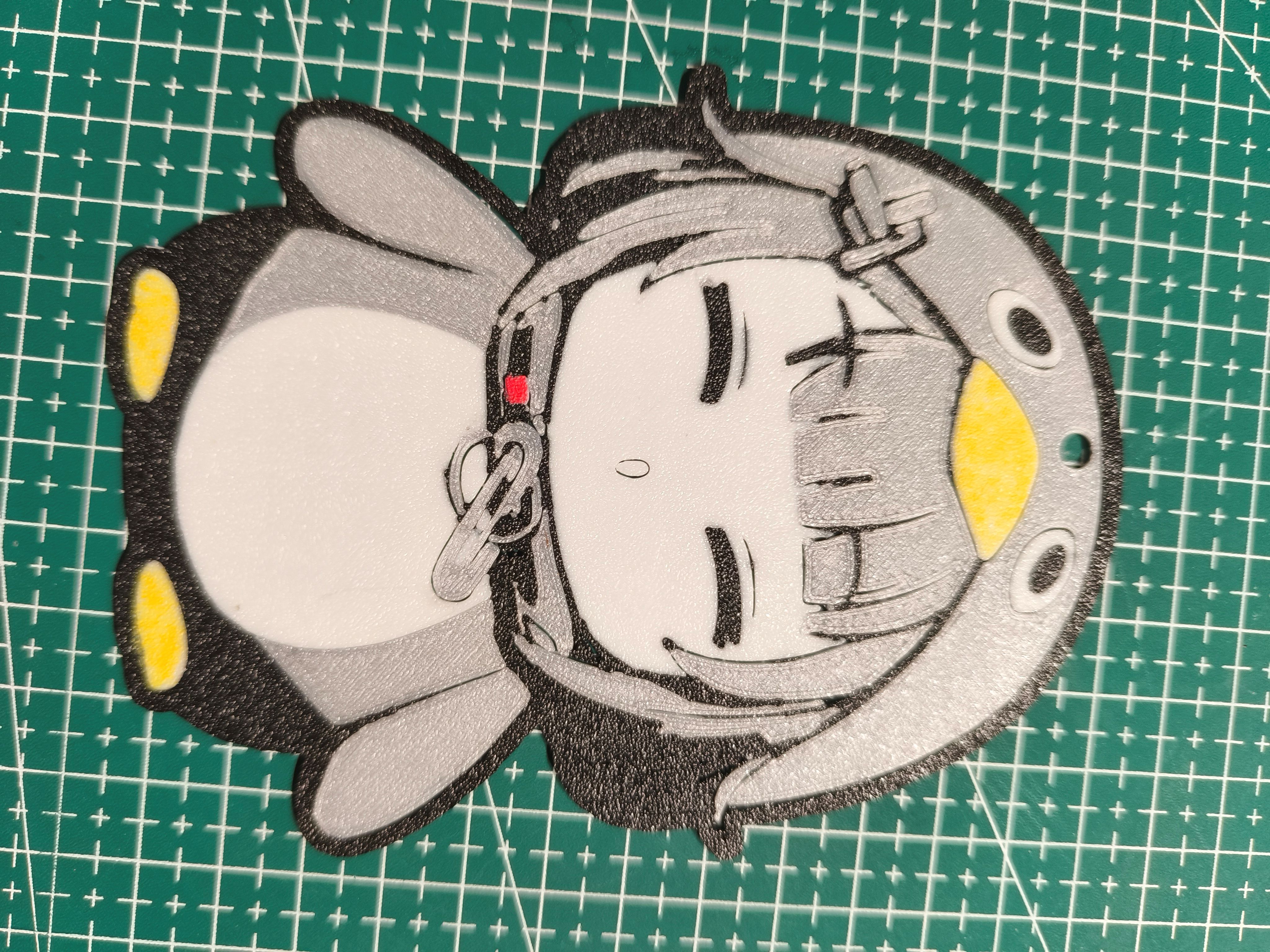 Gugu Gaga Penguin Administrator Refrigerator Sticker Requires AMS